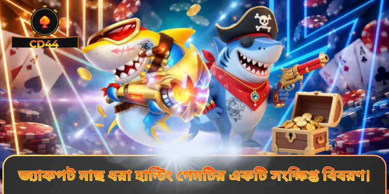 জ্যাকপট মাছ ধরা হান্টিং গেমটির একটি সংক্ষিপ্ত বিবরণ।