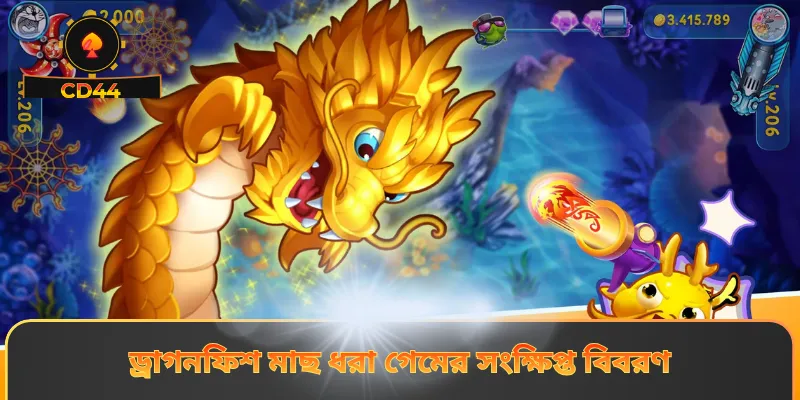 ড্রাগনফিশ মাছ ধরা গেমের সংক্ষিপ্ত বিবরণ