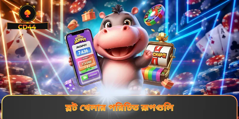স্লট খেলার পরিচিত রূপগুলি